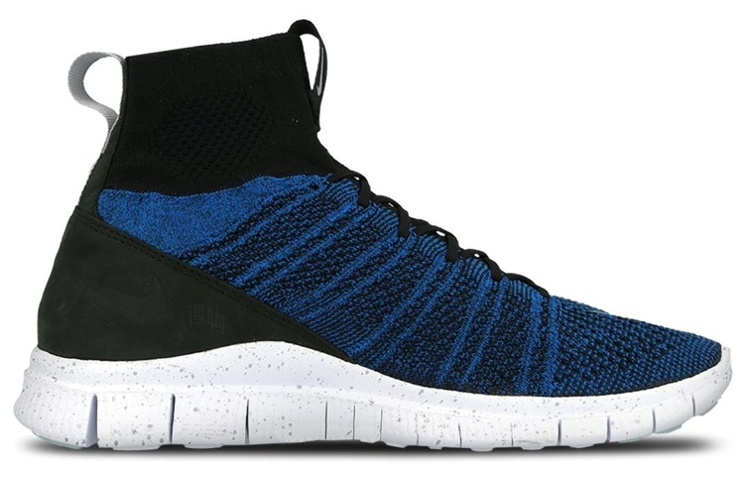 Мужские кроссовки Nike Free Superfly Mercurial (/ сине-черные) — фото 2
