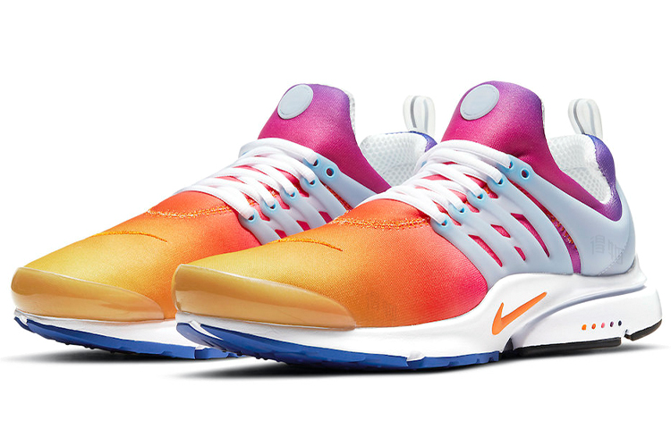 Кроссовки Nike Air Presto "Sunrise" TPU (оранжево-розово-фиолетовый градиент) — фото 3