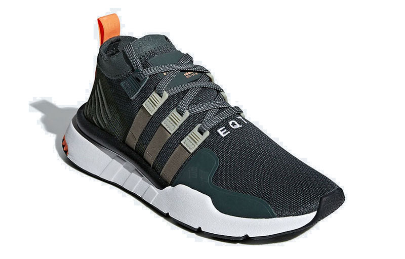 Кеды adidas originals EQT Support ADV (черно-белые) — Чёрный / белый — фото 3