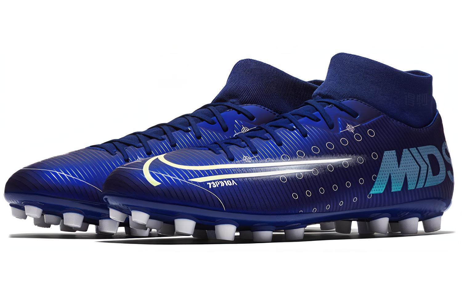 Футбольные бутсы Nike Mercurial Superfly 7 13 AG (синий) — фото 3