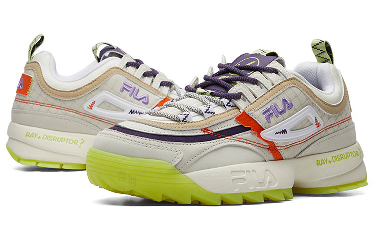 Женские кроссовки Fila FUSION Ray 1 (разноцветные) — 多彩 — фото 4