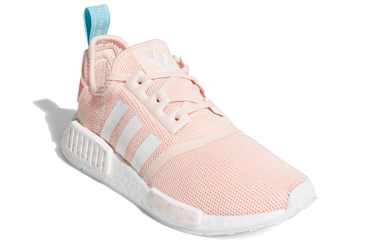 Женские кроссовки adidas originals NMD_R1 (розовые) — фото 2