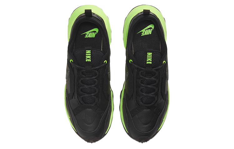 Женские кроссовки Nike TC 7900 (черно-зеленые) — фото 4