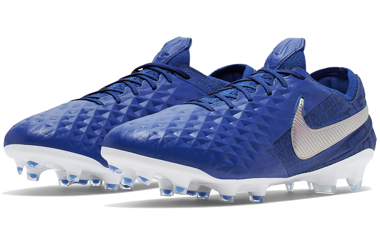 Кроссовки Nike Tiempo Legend 8 (синие) — фото 3
