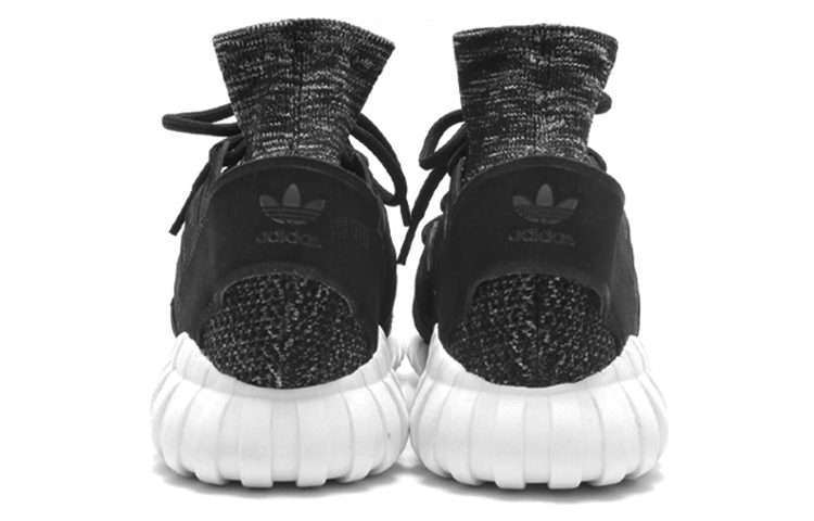 Кеды adidas originals Tubular Doom Primeknit (черно-белые) — Чёрныйбелый — фото 5