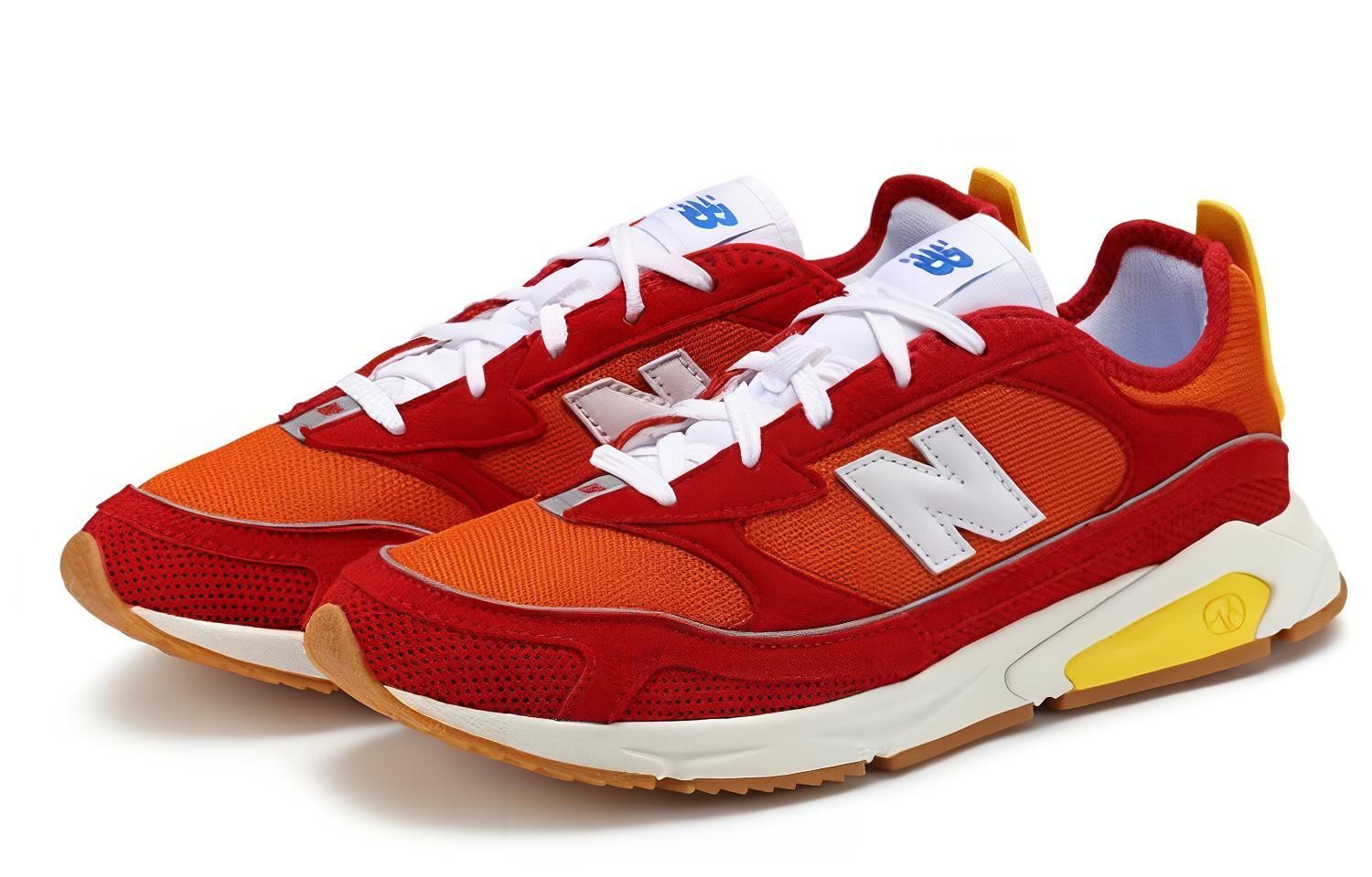 Кроссовки New Balance New Balance NB X-RACER D (желтыйкрасный) — Жёлтыйкрасный — фото 2
