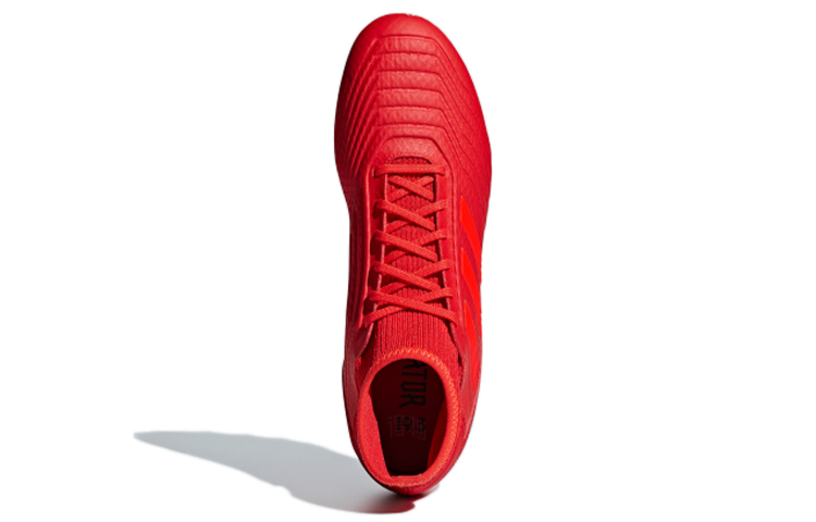 Мужские бутсы adidas Predator AG (черно-белые) — фото 5