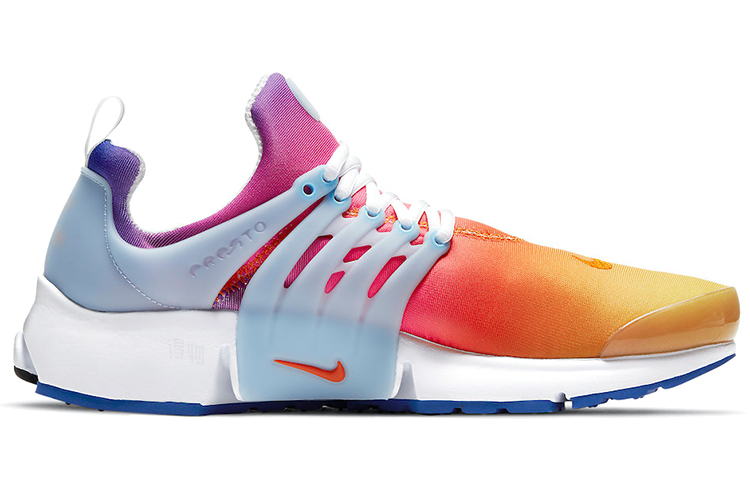 Кроссовки Nike Air Presto "Sunrise" TPU (оранжево-розово-фиолетовый градиент) — фото 2