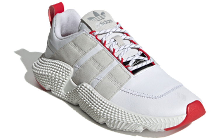 Кроссовки adidas originals PROPHERE V2 (бело-серо-красные) — Белый / серый / красный — фото 2