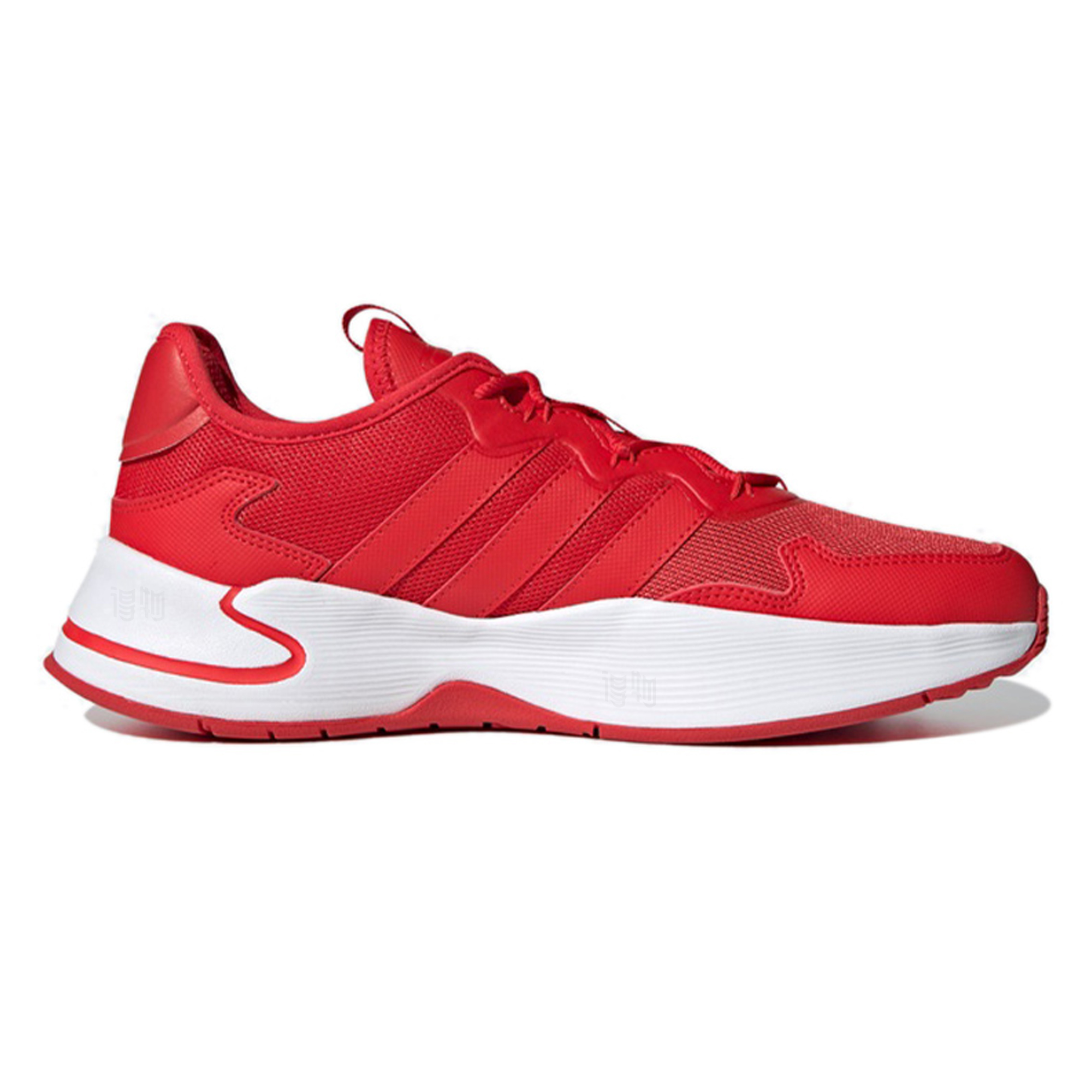 Мужские кроссовки adidas neo Roamer (красные) — Красный — фото 2
