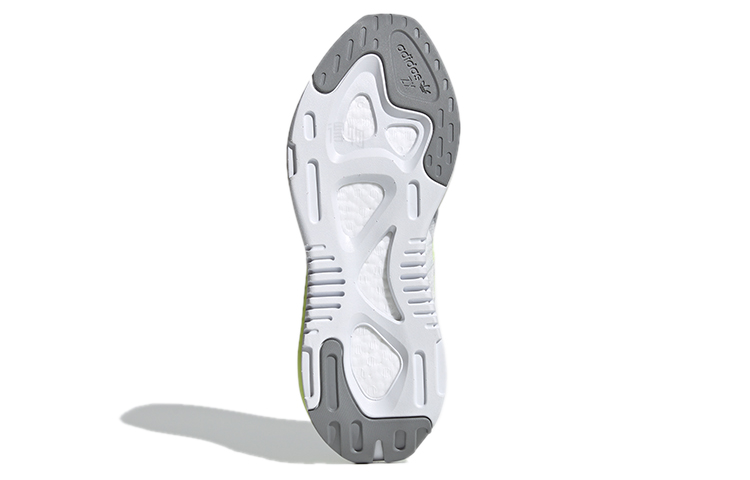 Кеды adidas originals ZX Alkyne (бело-серо-зеленые) — Белый / серый / зелёный — фото 6