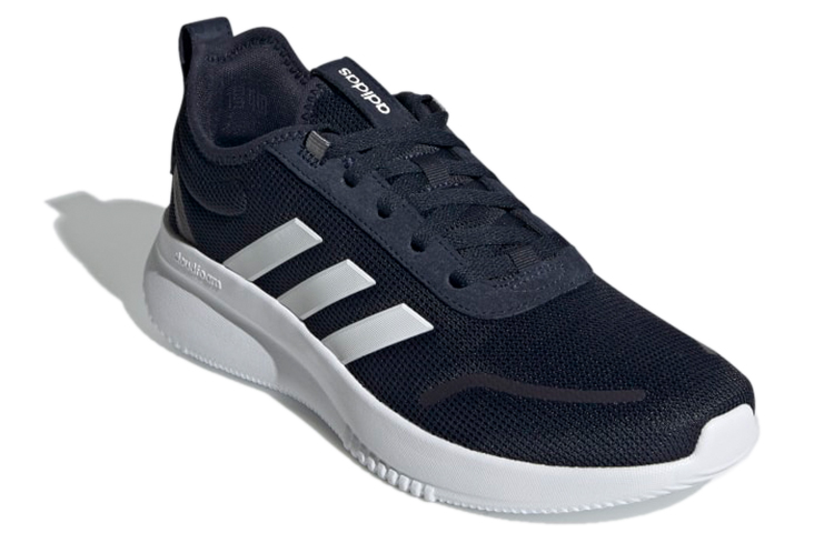 Мужские кроссовки adidas neo Lite Racer Rebold (сине-белые) — Синий / белый — фото 3