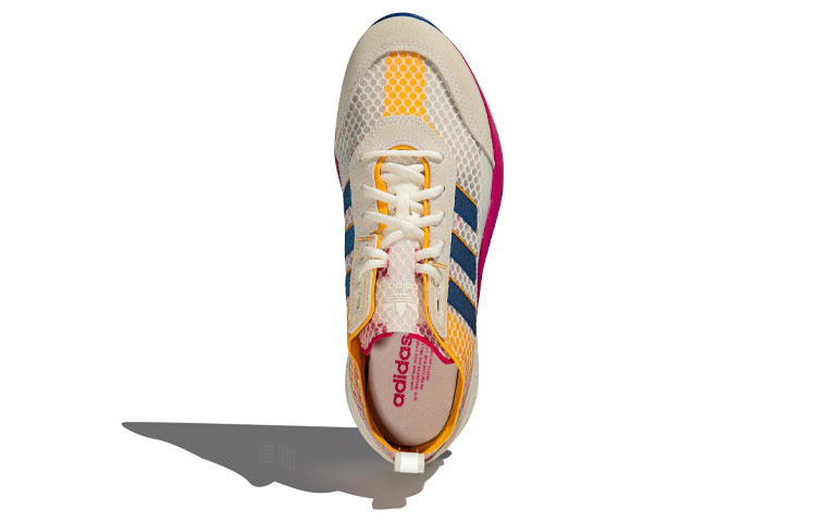 Кроссовки adidas originals SL 7200 (желтый / красный / белый) — Жёлтый / красный / белый — фото 5