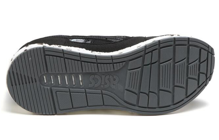 Кроссовки ASICS Hypergel Gel-Lyte (черно-бело-серые) — Чёрный / белый / серый — фото 5