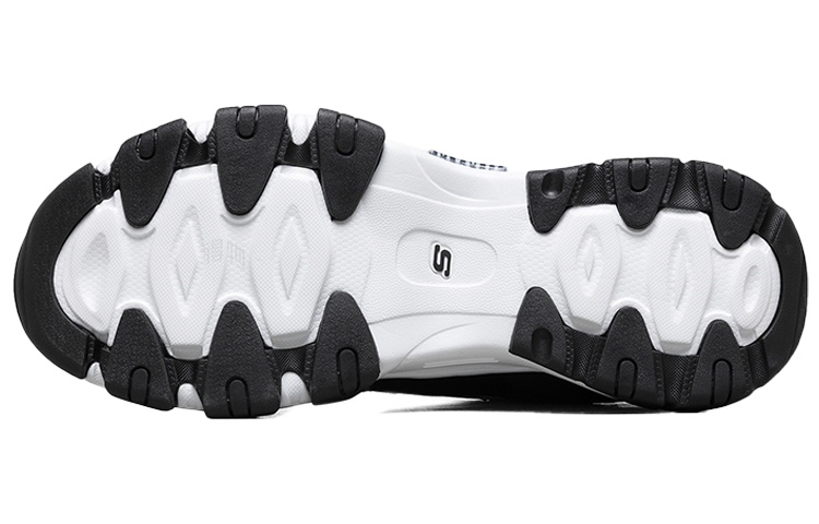 Мужские кроссовки Skechers D'LITES 2.0 (черно-белые) — фото 5