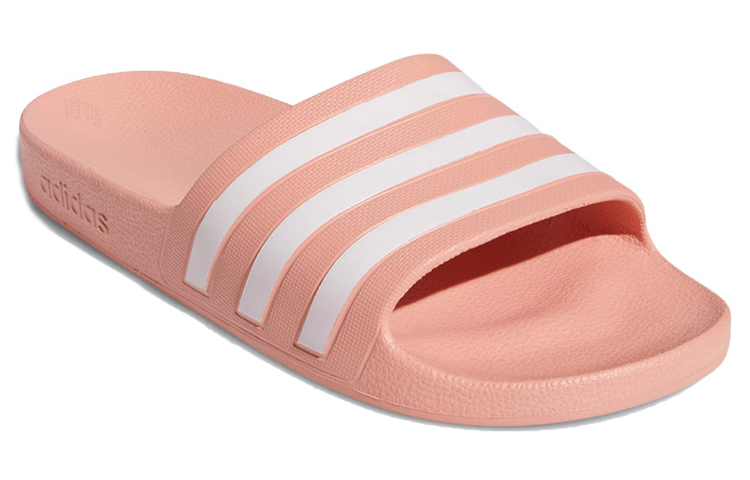 Женские шлепанцы adidas Adilette Aqua (розово-белые) — фото 3