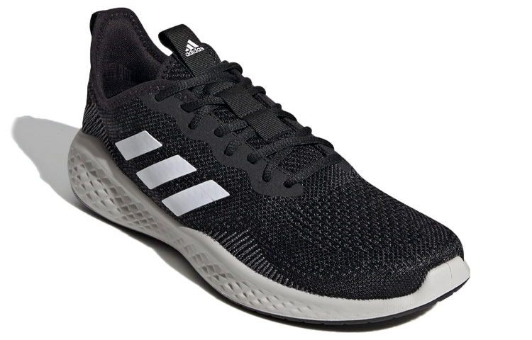 Мужские кроссовки adidas Fluidflow 1.0 (черно-серые) — фото 3