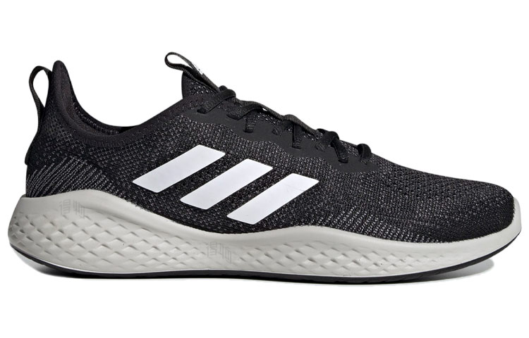 Мужские кроссовки adidas Fluidflow 1.0 (черно-серые) — фото 2
