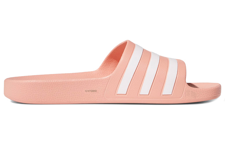Женские шлепанцы adidas Adilette Aqua (розово-белые) — фото 2