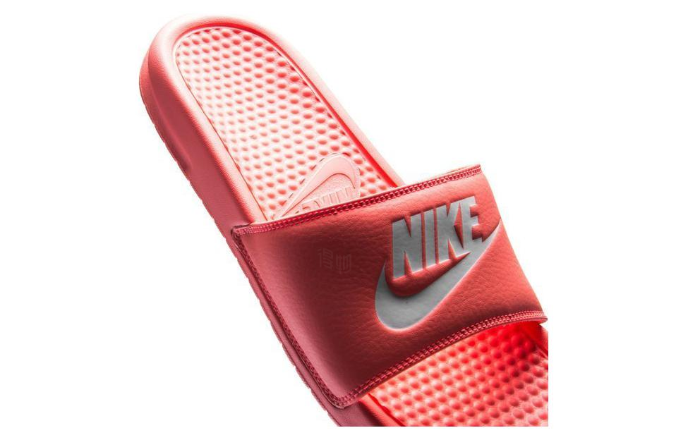 Шлепанцы Nike (розовые) — фото 5