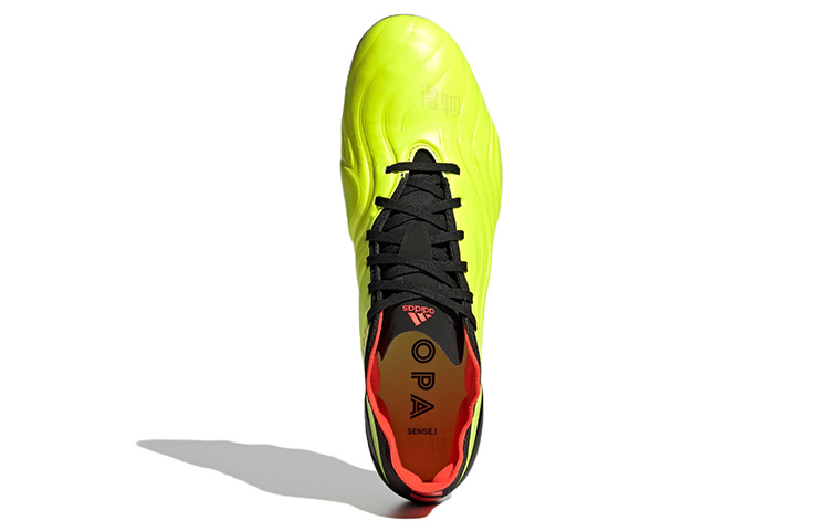Мужские футбольные бутсы adidas Copa Sense.1 (зеленые) — Зелёный / чёрный — фото 5