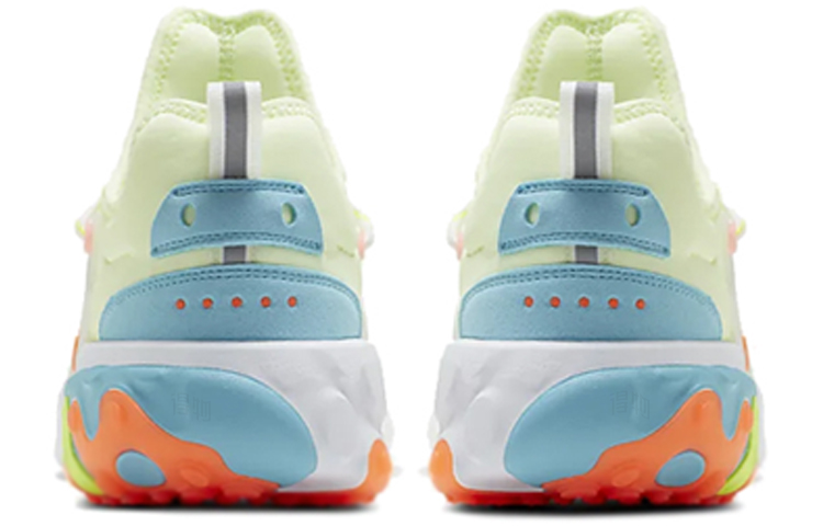 Мужские кроссовки Nike React Presto (бело-зеленые) — Белый / зелёный — фото 4