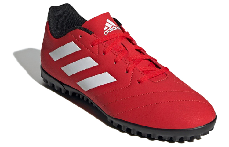 Мужские бутсы adidas Goletto (красно-белые) — фото 3