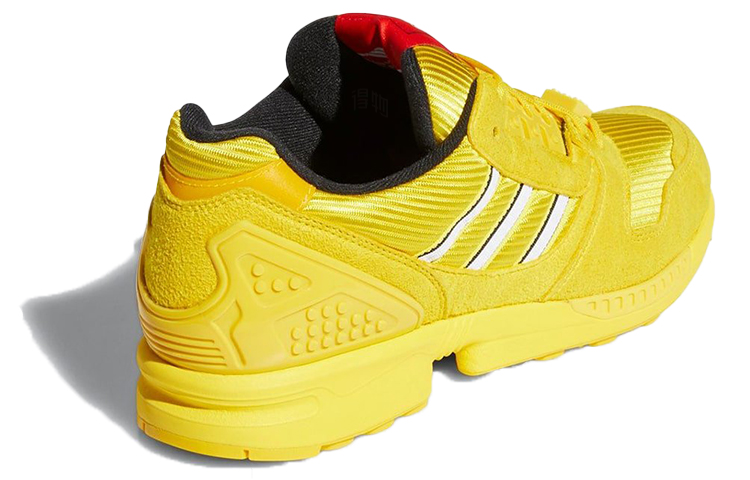 Кроссовки adidas originals ZX 8000 (желто-белые) — Жёлтый / белый — фото 4