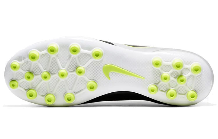 Мужские кроссовки Nike Tiempo Legend 8 Academy Artificial Grass (черно-белые) — фото 5