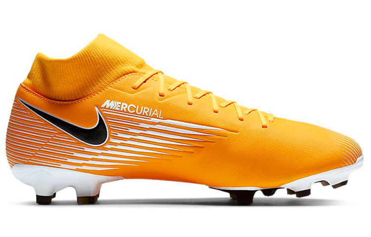 Футбольные бутсы Nike Mercurial Superfly 7 13 Academy MG (желтыйбелыйчерный) — Жёлтыйбелыйчёрный — фото 2