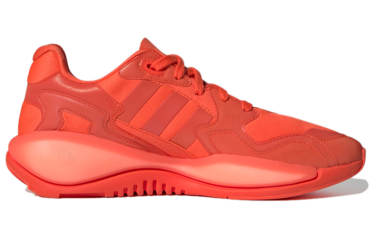 Кроссовки adidas originals ZX Alkyne (оранжевые) — 橘 — фото 2