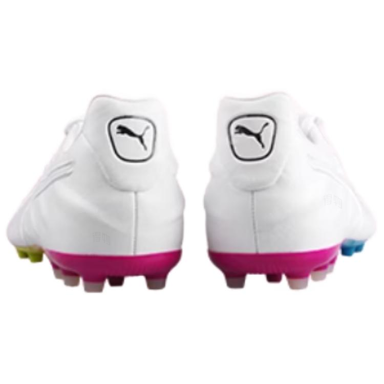 Мужские бутсы PUMA King Pro 21 MG (белые) — Белый — фото 2