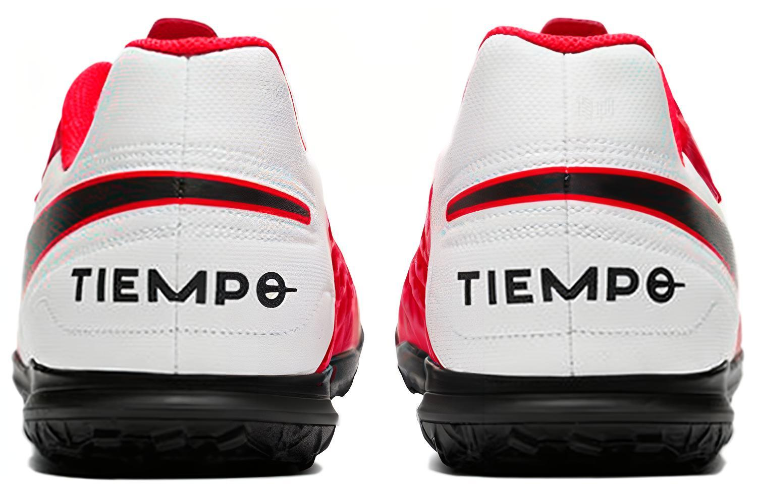 Мужские кроссовки Nike Tiempo Legend 8 Club TF (белыйкрасный) — фото 5