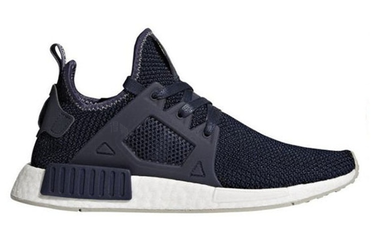 Женские кроссовки adidas originals NMD XR1 Blue Contrast Stitch (сине-белые) — Синий / белый — фото 2