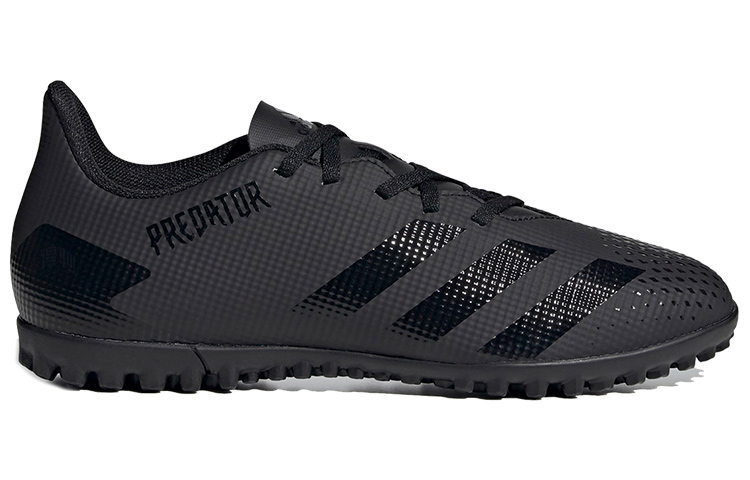 Мужские бутсы adidas Predator 20.4 (черные) — Чёрный — фото 2