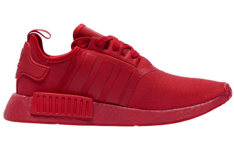 Кроссовки adidas Originals NMD_R1 (красные) — Красный — фото 2
