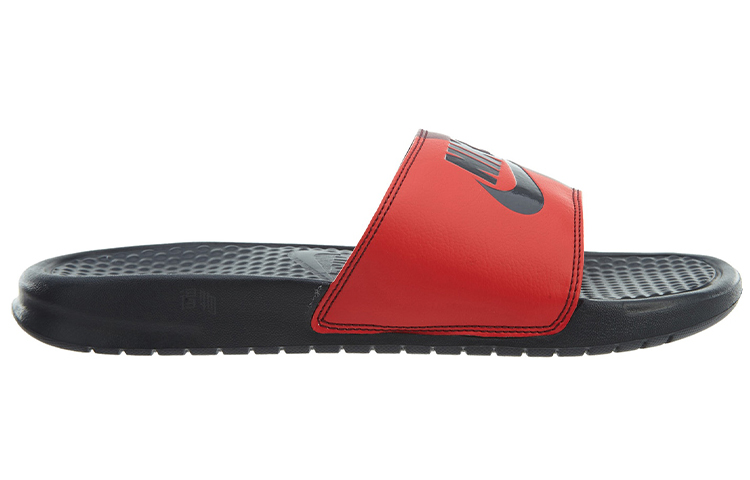 Мужские шлепанцы Nike Benassi JDI Slide (красный) — фото 2