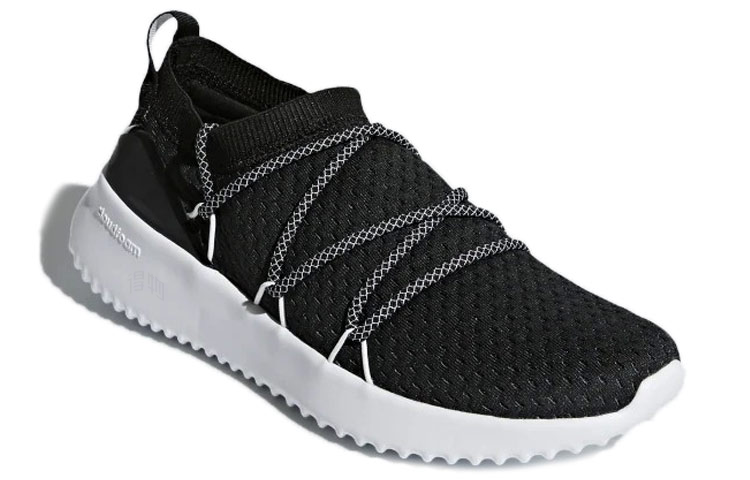 Женские кроссовки adidas neo Ultimafusion (черно-белые) — Чёрныйбелый — фото 4