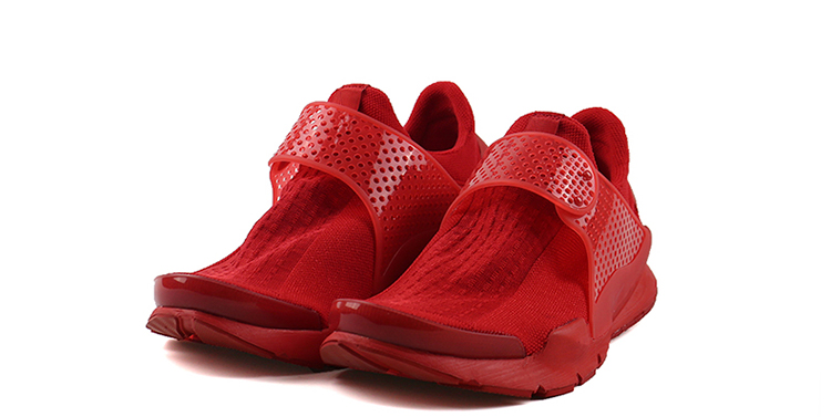 Мужские кроссовки Nike Sock dart (красные) — фото 4