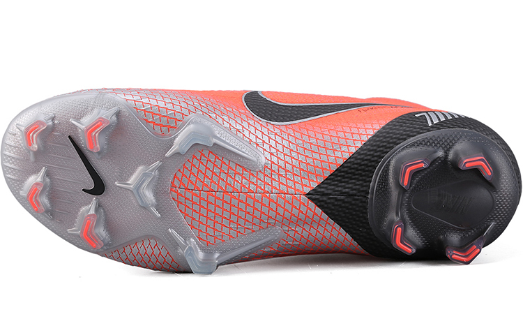 Мужские бутсы Nike Mercurial Superfly 6 (красные) — Чёрныйкрасный — фото 5