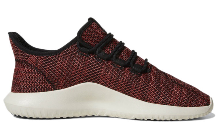 Кроссовки adidas Originals Tubular Shadow (красно-бело-черные) — Красный / белый / чёрный — фото 2