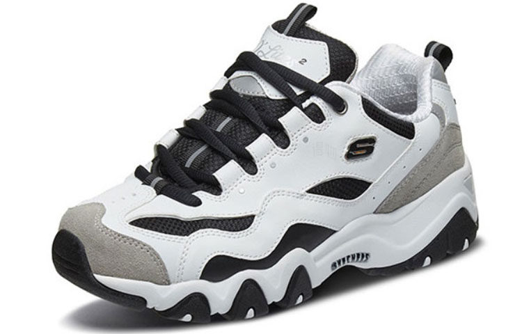 Женские кроссовки Skechers D'LITES 2.0 (белые) — фото 3