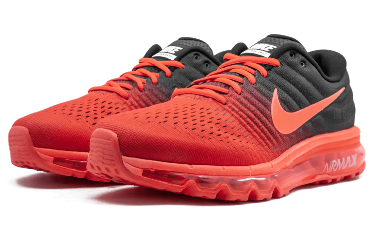Кроссовки Nike Air Max 2017 (черно-красные) — фото 2
