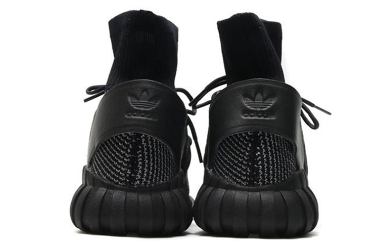 Высокие кроссовки adidas Originals Tubular Doom Primeknit (черно-белые) — Чёрный / белый — фото 4
