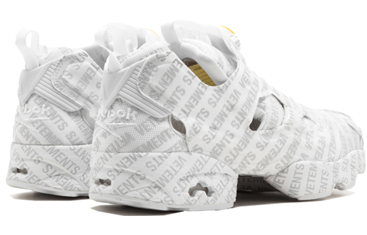 Кроссовки Reebok Instapump Fury Vet Emoji Vetements (белые) — Белый — фото 3