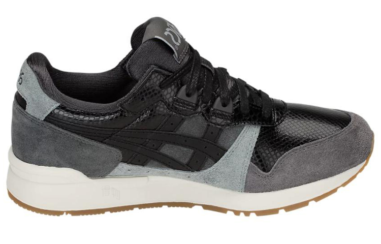 Женские кроссовки ASICS Gel-Lyte (черно-серые) — Чёрный / серый — фото 2