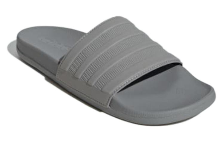 Шлепки adidas Adilette Comfort (серый) — фото 3