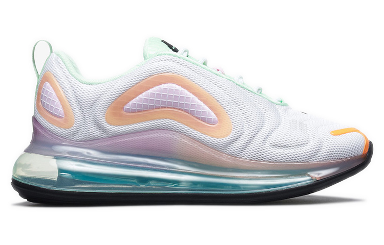 Женские кроссовки Nike Air Max 720 Vibrant Pack (бело-зеленые) — фото 2