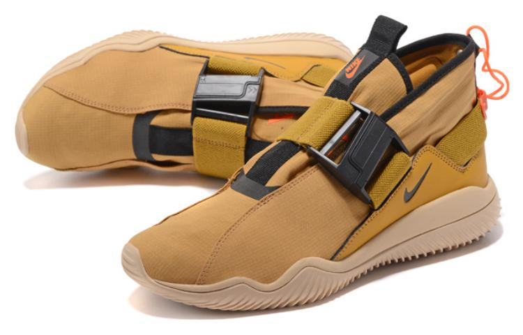 Мужские кроссовки Nike ACG.07.KMTR (желтый / черный / оранжевый) — Жёлтый / чёрный / оранжевый — фото 3