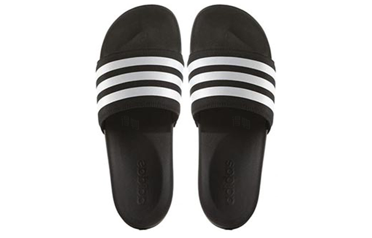 Шлепанцы adidas ULT Cf Ultra (черно-белые) — Чёрныйбелый — фото 5